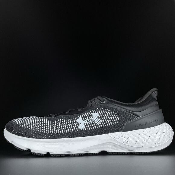 Under Armour Other - Under Armour Charged Escape 4 Men’s 10 Black White Running Shoe Athletic Sneaker
